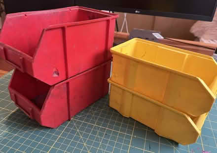 Photo of free Stackable Shop Containers (Foster & California Ave) #1