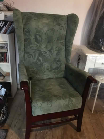 Photo of free Large, Single WingBack Chair (Liverpool L6) #1