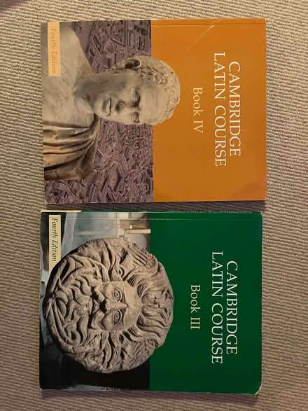 Photo of free Latin text books - Cambridge latin course book 3 and IV (Shepherds Bush W14) #1