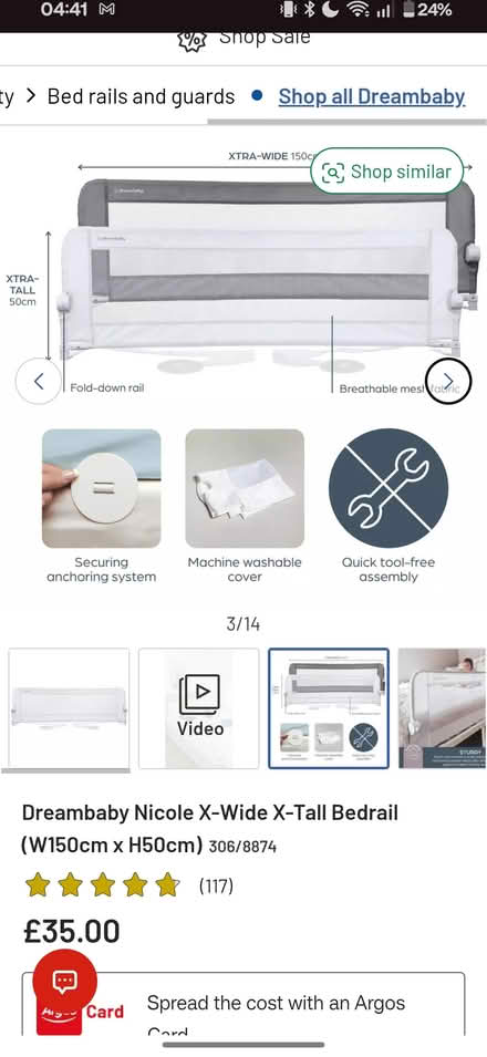 Photo of free Children's bed rail (Banbury OX16) #2