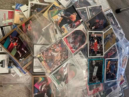 Photo of free Basketball cards in plastic sleeves (Bird Rock) #1