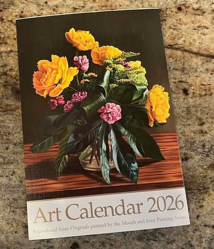 Photo of free 2026 Art Calendar (Near Grant Rd and El Camino) #1