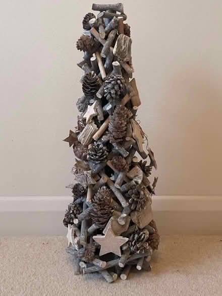 Photo of free Natural Wood Christmas Tree (BH21) #1