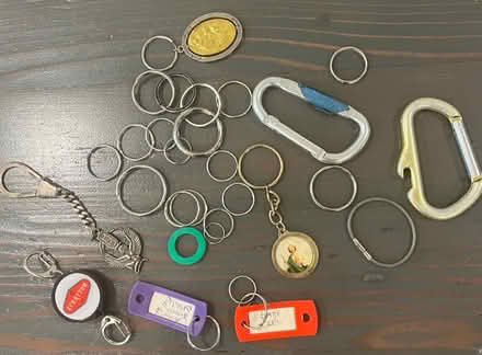 Photo of free Assorted key rings/keychains (Petworth/16th St Heights) #1