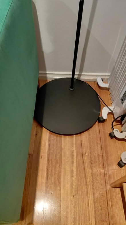 Photo of free Floor lamp/plain white lampshade (Doubleview) #2