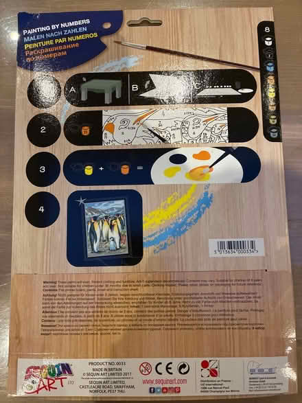 Photo of free Paint by numbers set (Leckhampton GL53) #2