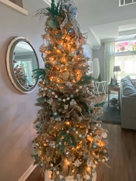 Photo of free 7.5 ft Pre lit Christmas Tree (Port St. Lucie) #1