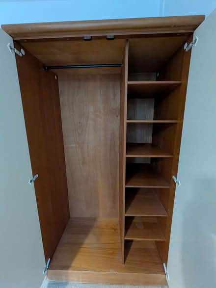 Photo of free Wardrobe - hanging space & shelves (Manchester Chorlton M21) #3