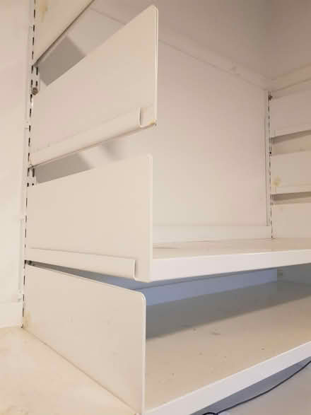 Photo of free Shelves, metal, adjustable (France Lynch, Chalford Hill) #1