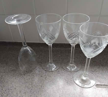 Photo of free 4 Smallish wine glasses (Eastcote HA4) #1
