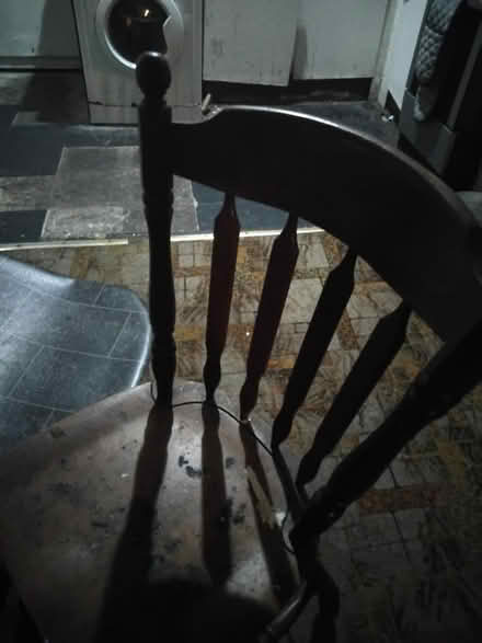 Photo of free Dining table and 3 chairs (Eccles M30) #2