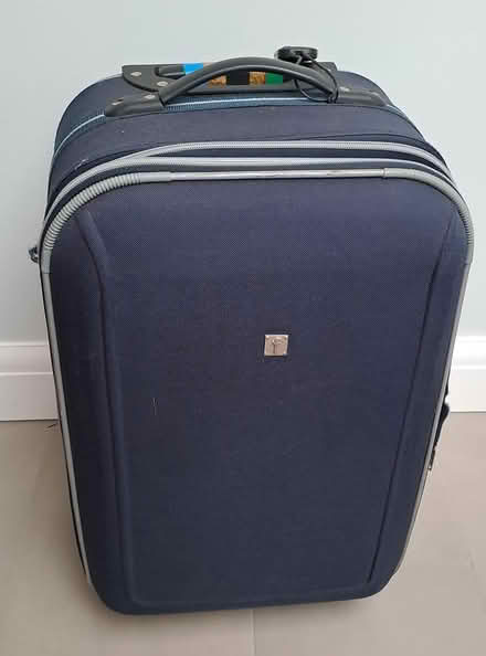 Photo of free Large Suitcase - Blue (Hastings TN34) #1