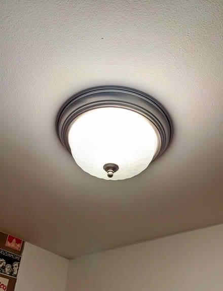 Photo of free Ceiling light fixture (W. Hiawatha Trail, Mt Prospect) #1