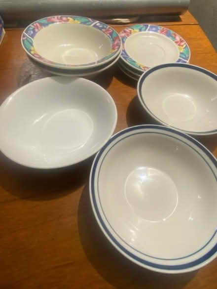Photo of free Selection of bowls and sides plate (South Woodford E18) #1
