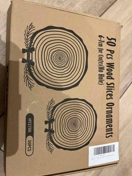 Photo of free pieces wood slices ornaments (Bagshot GU1) #1