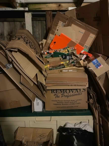 Photo of free Empty cardboard boxes moving (Bowers Gifford SS17) #1