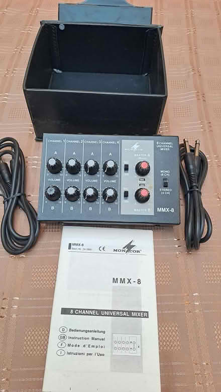 Photo of free Monacor 8 Channel Mike Mixer (Hastings TN34) #1