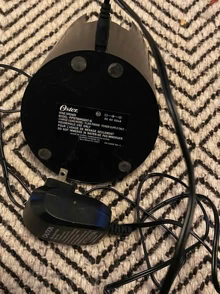Photo of free Electric wine bottle opener (Brightwood Park/Petworth DC) #3