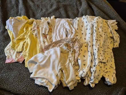 Photo of free 0-3 month baby clothes (GL52 Bishop's Cleeve) #1