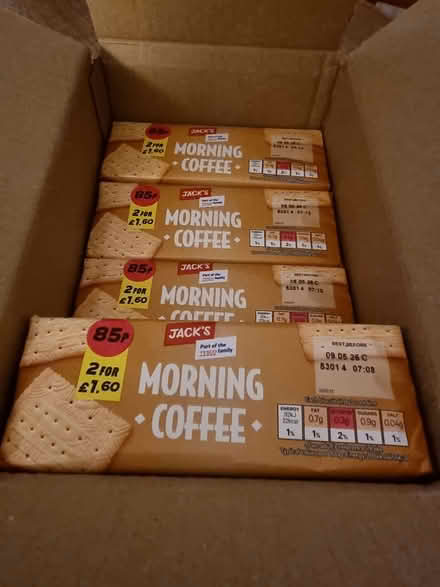 Photo of free Packets of Morning Coffee biscuits (Harrogate HG1) #1