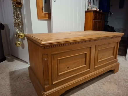 Photo of free Pine bed box (Swindon Village GL51) #1