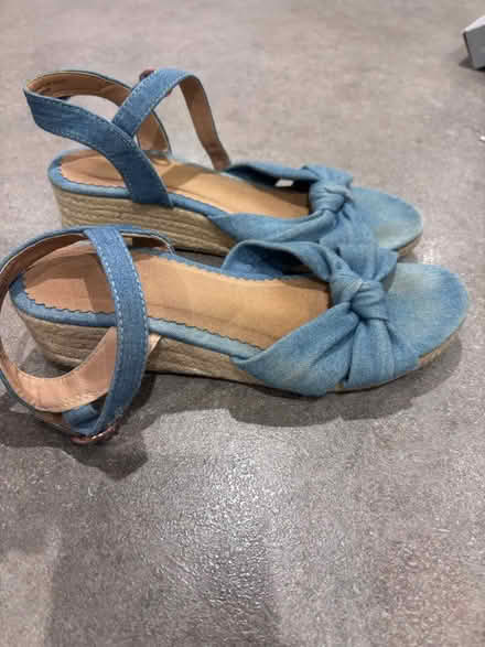 Photo of free Blue Sandals (Mickleover) #1