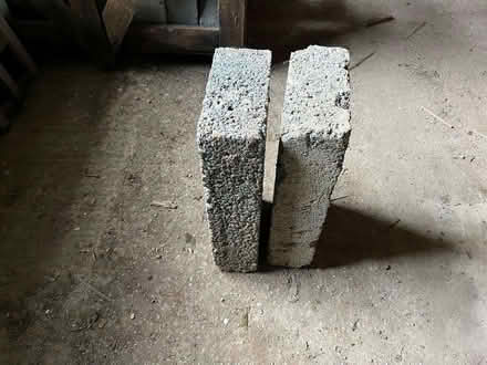 Photo of free Concrete lintel, blocks, blue bricks and slabs (Kingston Hill ST18) #2