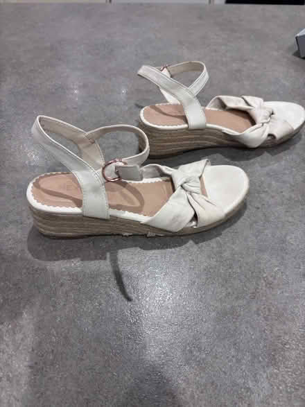 Photo of free White sandals (Next) (Mickleover) #1