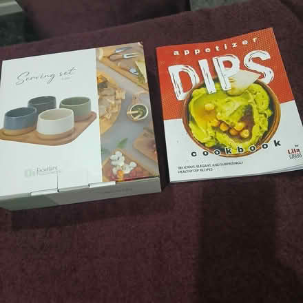 Photo of free Serving set and 'dips' cook book (Spixworth NR10) #1