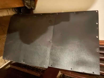 Photo of free sheets of rigid hard plastic / boxer van door liners (Little Eaton DE21) #1