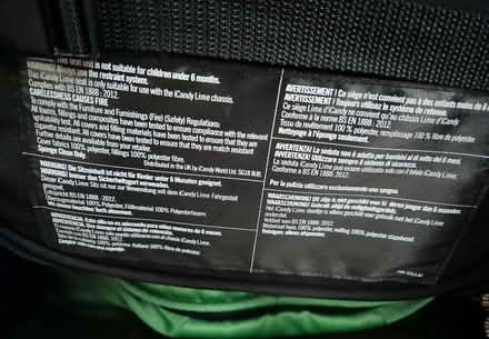 Photo of free I Candy Lime buggy/pram combo (Wrestlingworth) #4