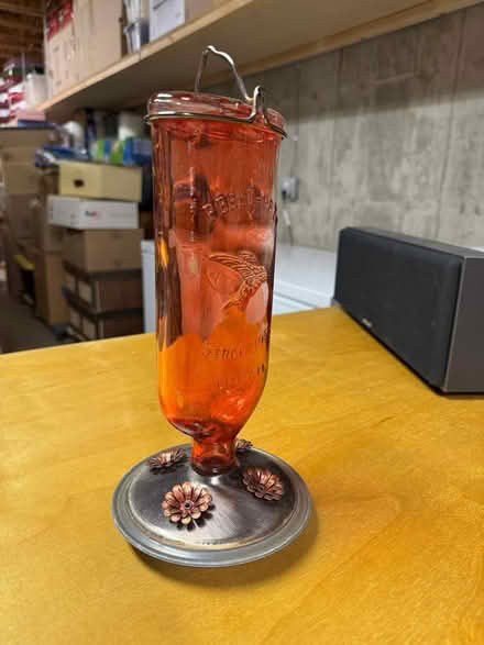 Photo of free Hummingbird Feeder - Red Glass (Westminster) #1