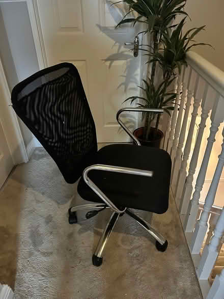 Photo of free Office chair on wheels (Lucan) #1