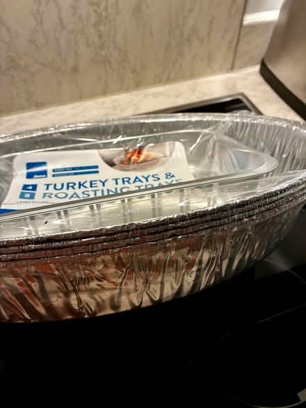 Photo of free Disposable roasting trays (Wandle Park) #2