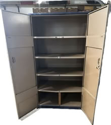 Photo of free Blue Metal Cabinet (farmington hills) #2