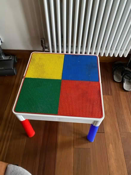 Photo of free Lego storage table (SK7 Stockport) #1