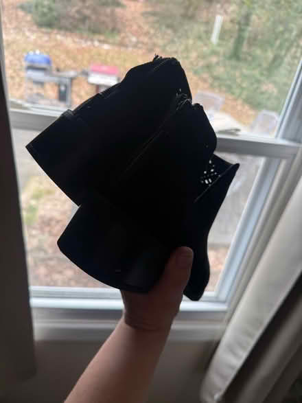 Photo of free Used Black Booties (Bowie, MD) #2