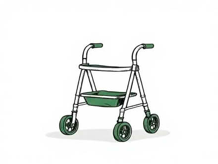 Photo of Adult wheeled mobility outdoor walker or rollator (South Reading RG2) #1
