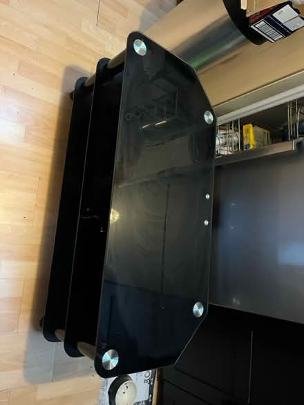 Photo of free Tv glass stand (Paddington W2) #1
