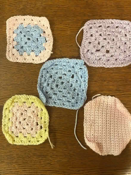 Photo of free crochet squares (Woodinville) #1