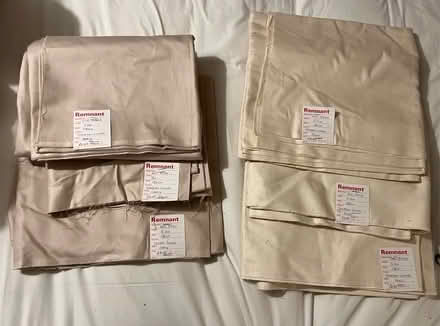 Photo of free Six pieces curtain lining never used - ivory and ecru (Tivoli GL50) #1