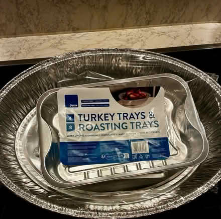 Photo of free Disposable roasting trays (Wandle Park) #1