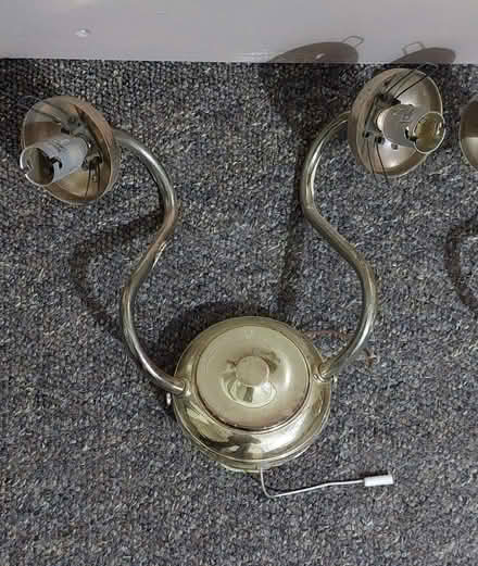 Photo of free Pair of brass wall lights (Oswestry SY11) #3