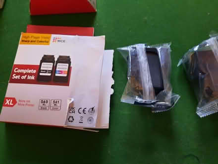 Photo of free 2x ink cartridges. 540 and 541 (Hollingdean BN1) #3