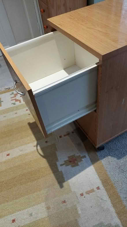 Photo of free 2 drawer filling cabinet on wheels (Swinford OX29) #2