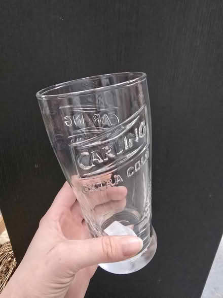 Photo of free 15 Carling Pint Glasses (Taverham NR8) #2