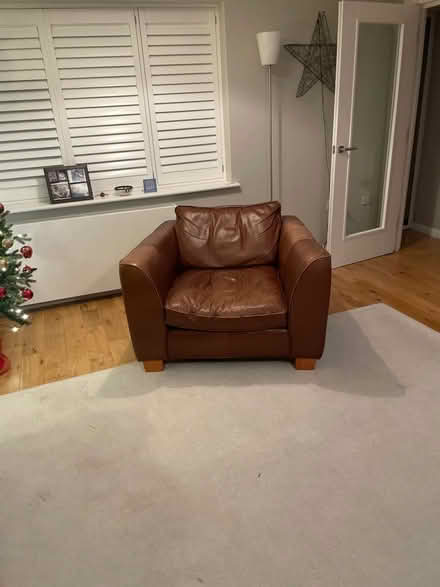 Photo of free Leather armchair (Highway SL6) #1