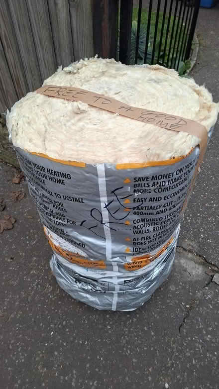 Photo of free 1 roll loft insulation (Dereham Rd area NR2) #1