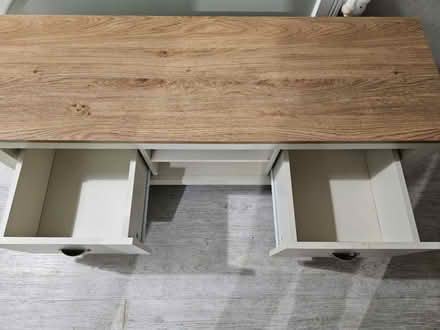 Photo of free Tv cabinet with two drawers cream (Crawley down RH10) #2