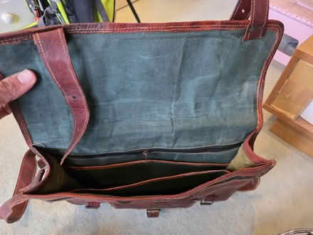 Photo of free Leather Satchel Laptop Bag (21 MHG SW20) #2